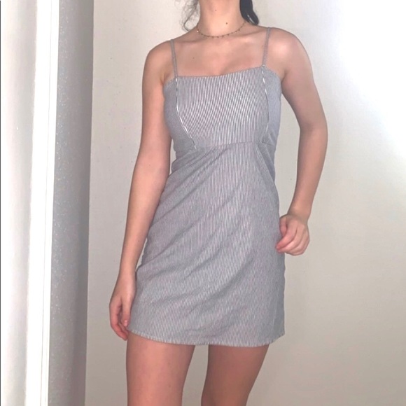 brandy melville blue and white striped dress Dresses Brandy Melville Australia
